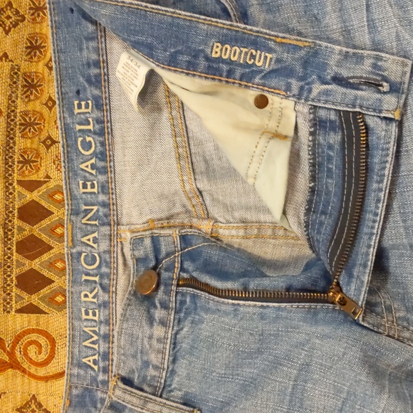 Men's American Eagle Bootcut Jeans 34x34 - Picture 3 of 6